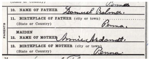 Samuel Hummers Parents